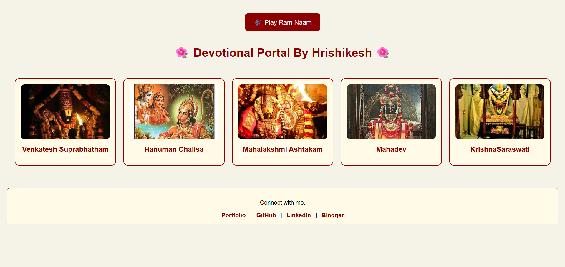 Devotional-Portal-By-Hrishikesh