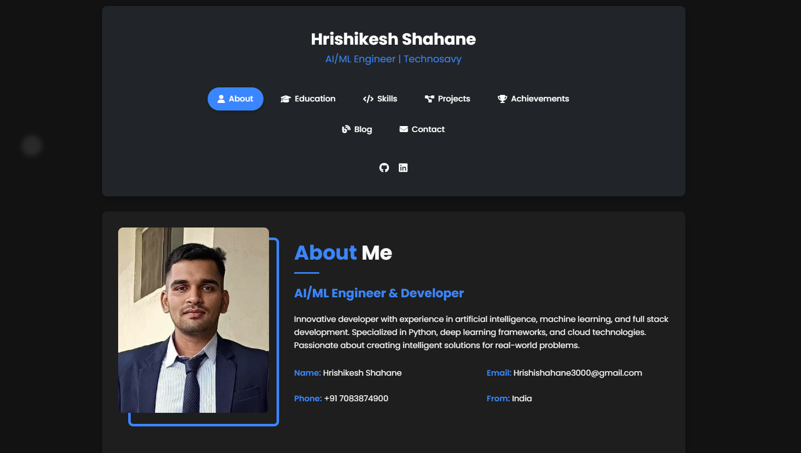 Portfolio Website